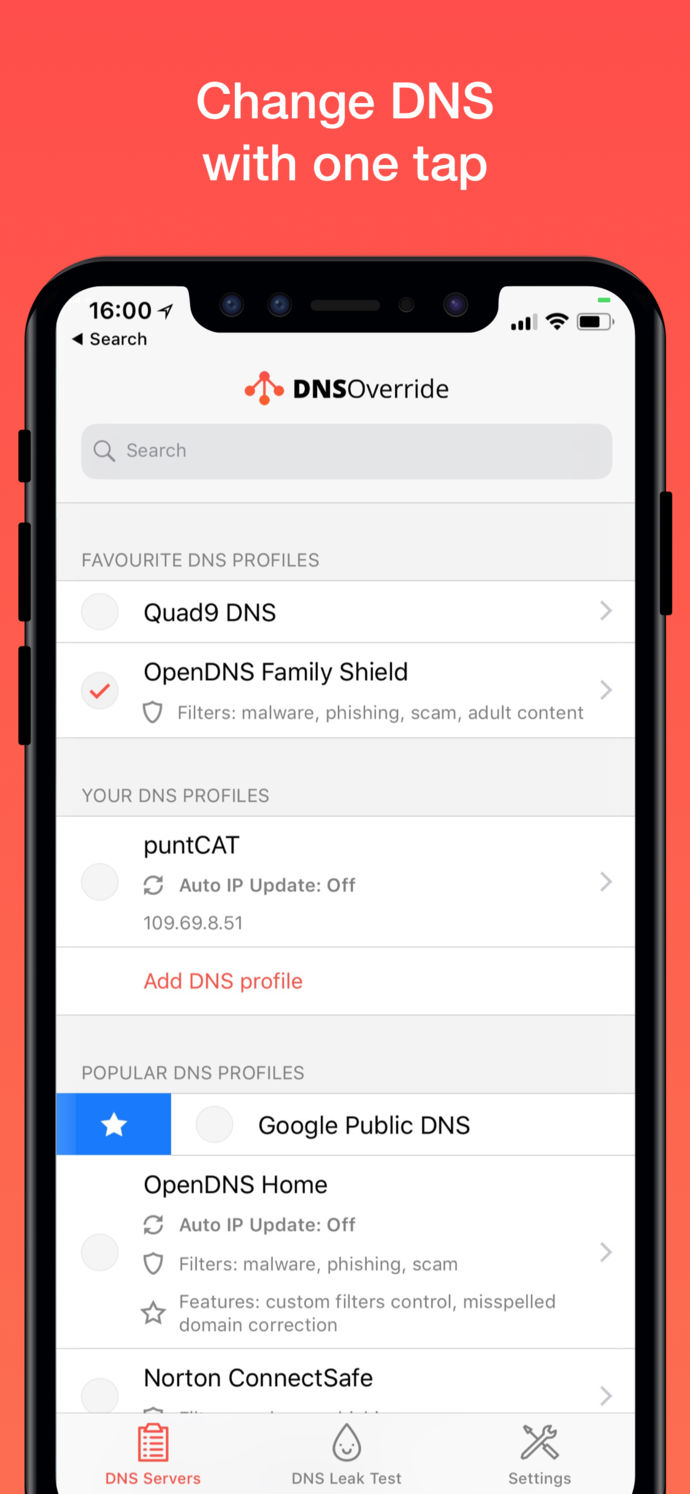 Dns Unblocker - ios introduction 1